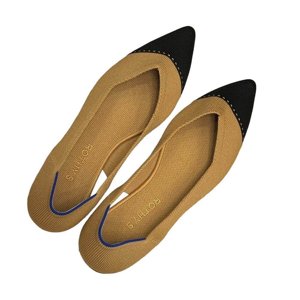 Rothy's Camel Captoe The Point Ii Comfortable Poi… - image 8